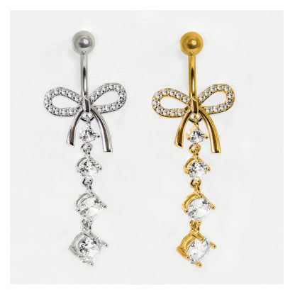 Razzy Ribbon Bow Belly Bar