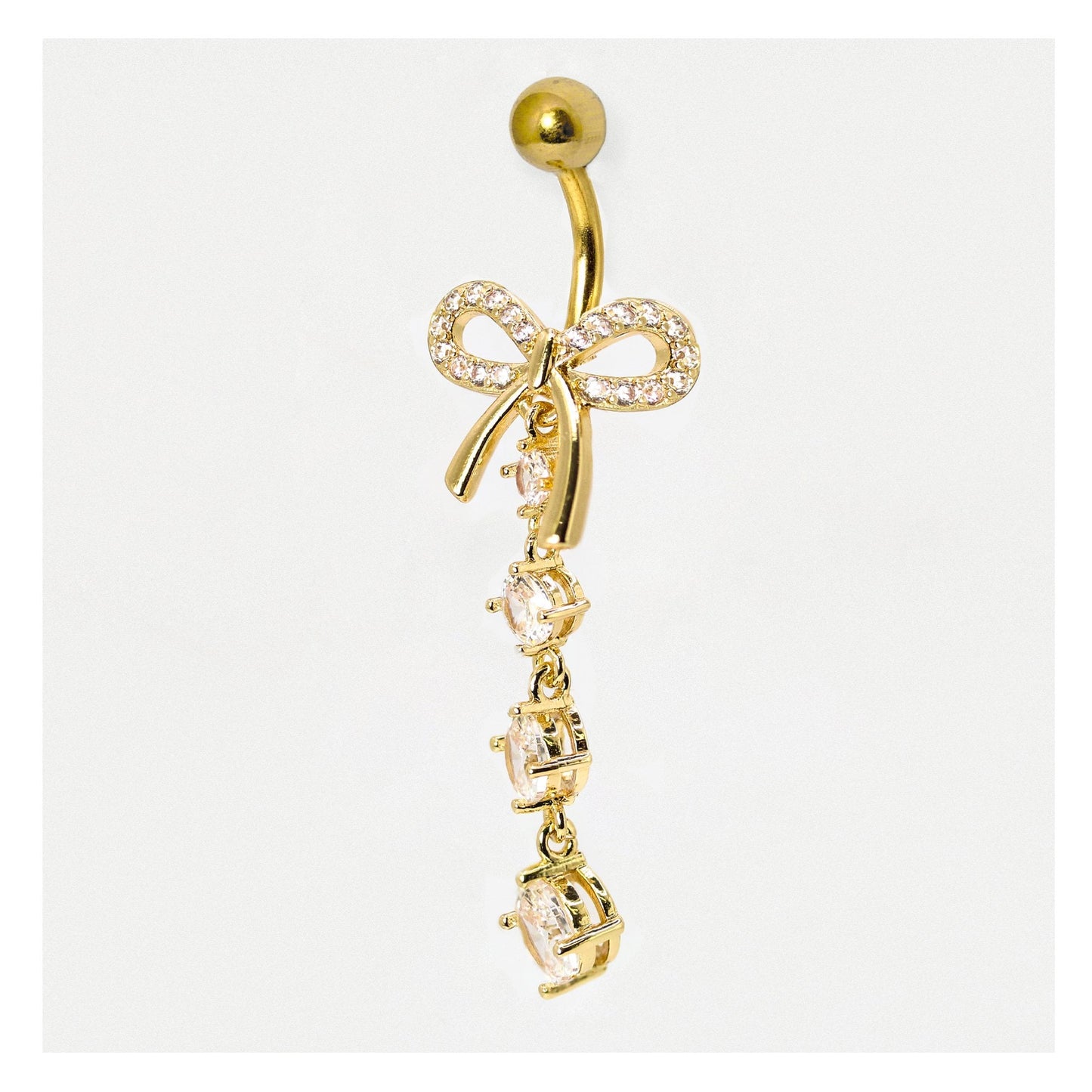 Razzy Ribbon Bow Belly Bar