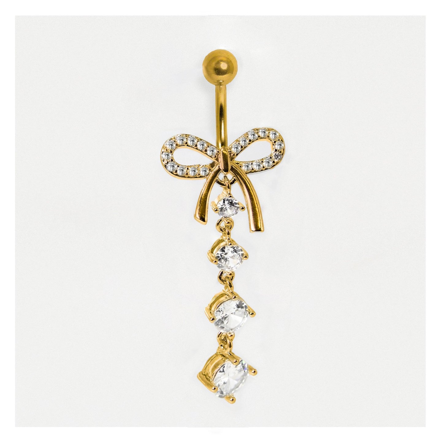 Razzy Ribbon Bow Belly Bar