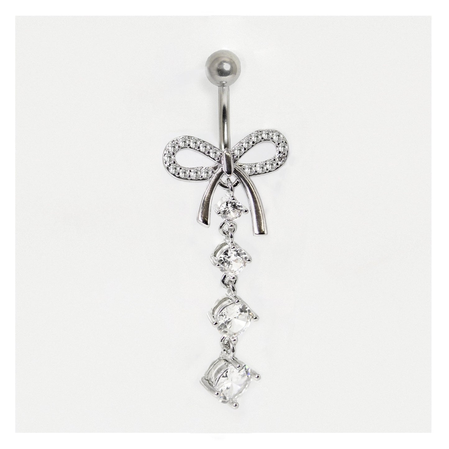 Razzy Ribbon Bow Belly Bar