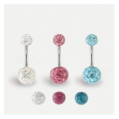 Resin Coated Double Disco Belly Bar