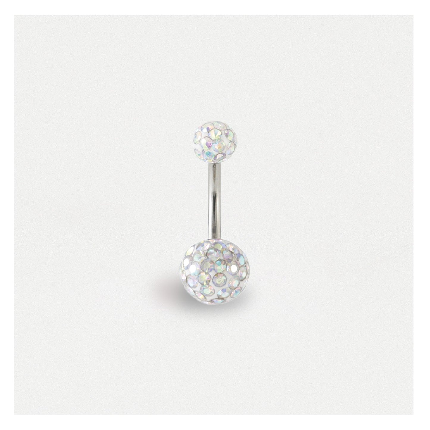 Resin Coated Double Disco Belly Bar
