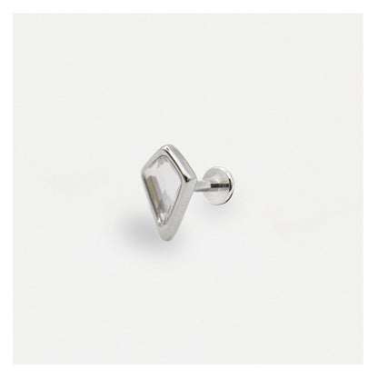 Steel Diamond Diva Labret - Internally Threaded