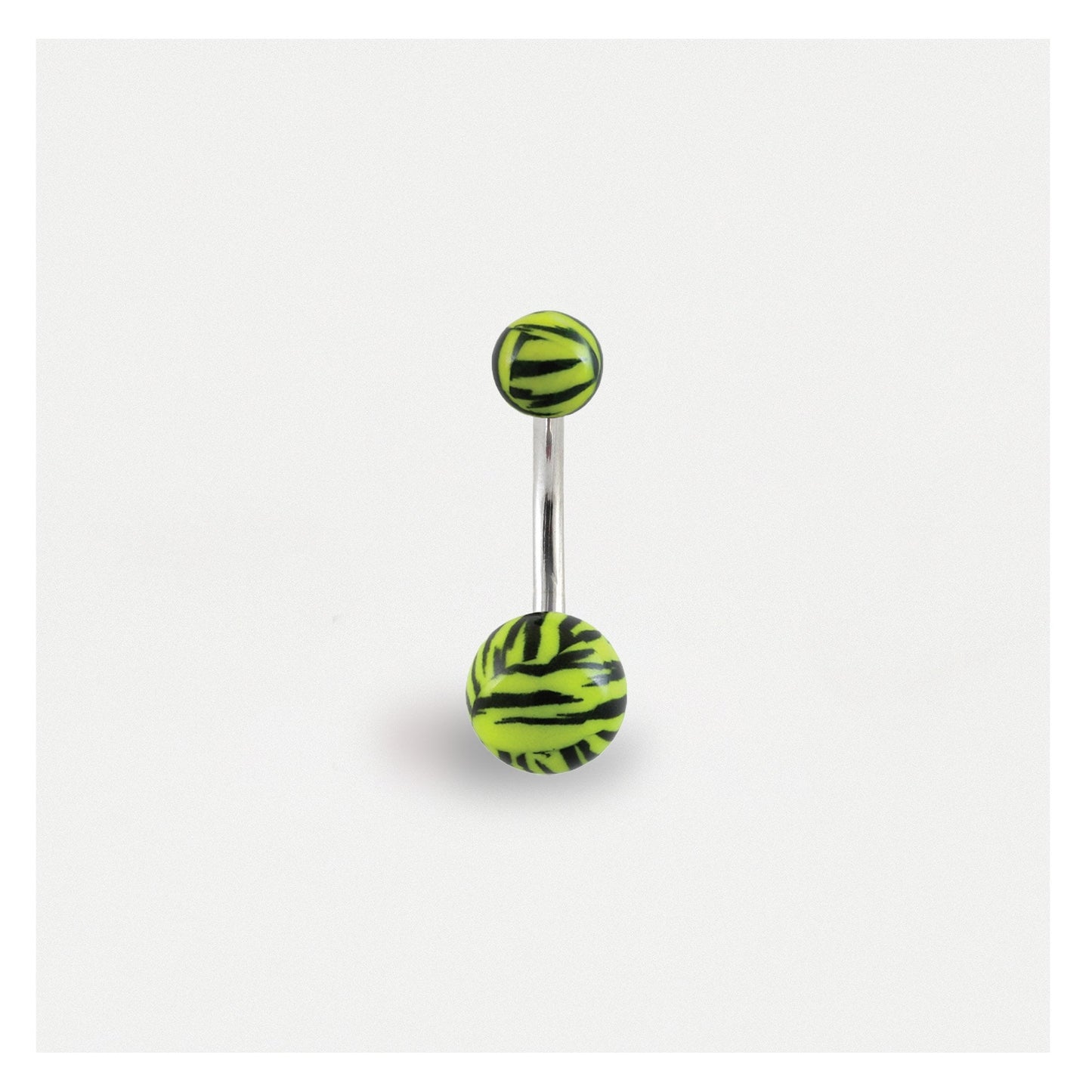 Zebra Print Belly Bar