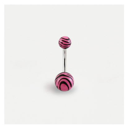 Zebra Print Belly Bar