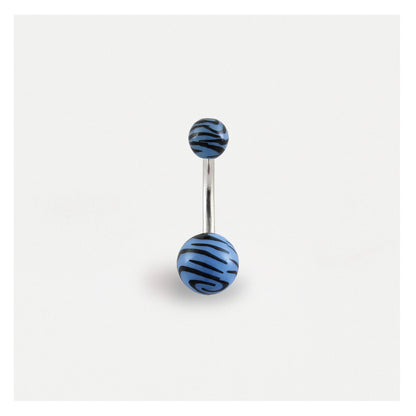 Zebra Print Belly Bar