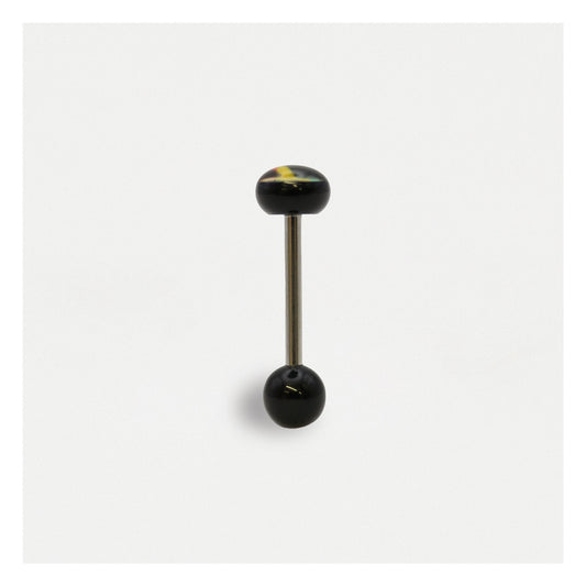Peace Motif Tongue Bar