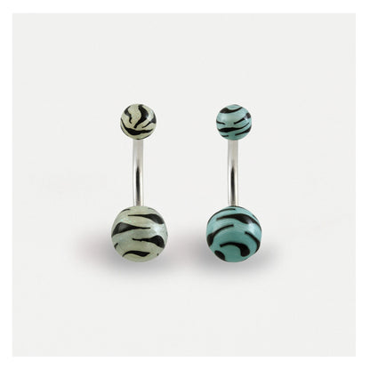Leopard Print Belly Bar