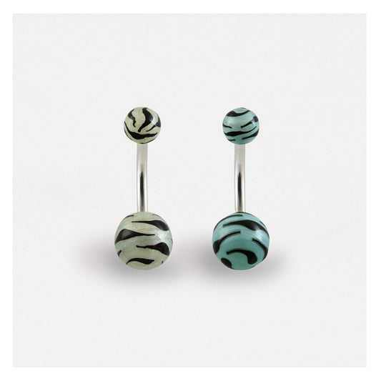 Leopard Print Belly Bar