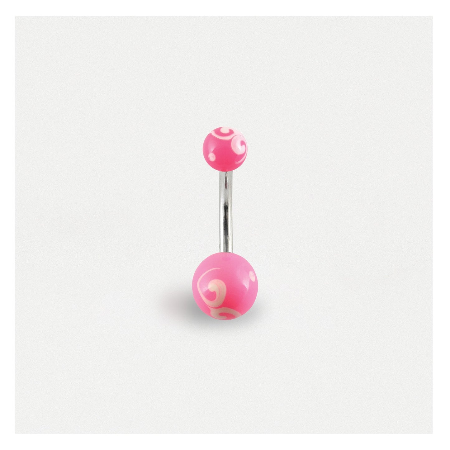 Painted Swirl Belly Bar