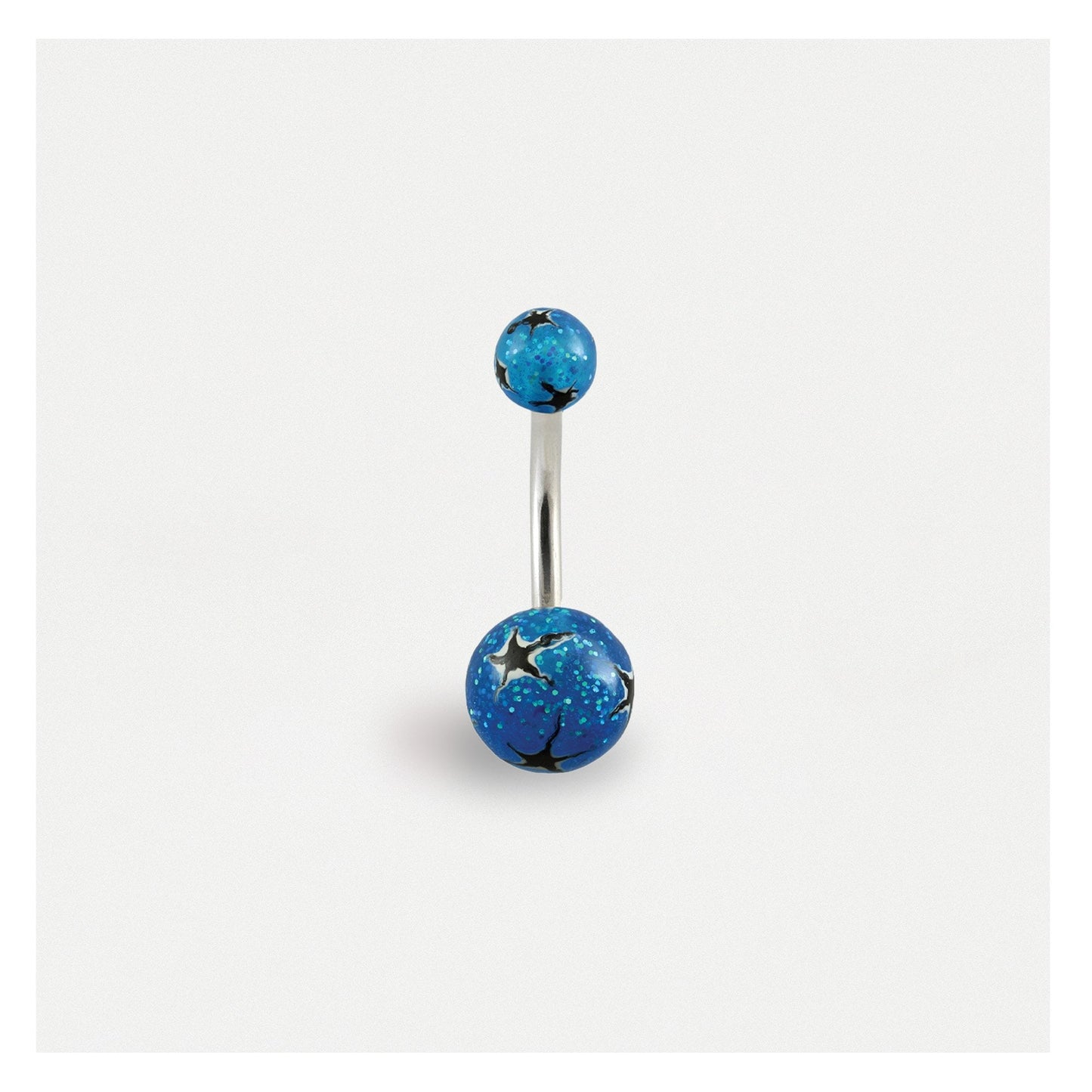 Glitter Stars Belly Bar