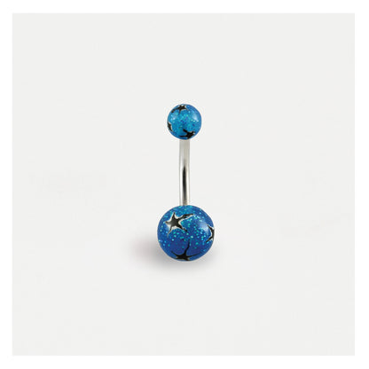 Glitter Stars Belly Bar