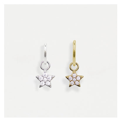Steel Galaxy Gem Hinged Clicker - 1.2mm