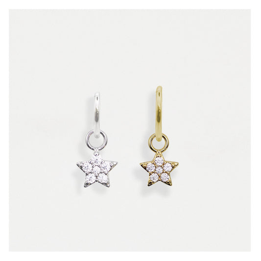 Steel Galaxy Gem Hinged Clicker - 1.2mm
