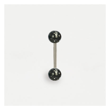 Foil Effect Straight Barbell