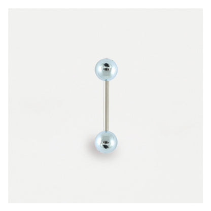 Metallic Effect Straight Barbell