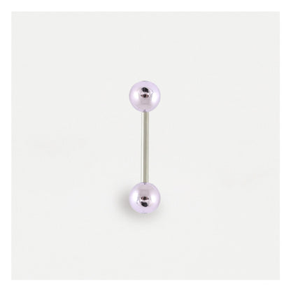 Metallic Effect Straight Barbell