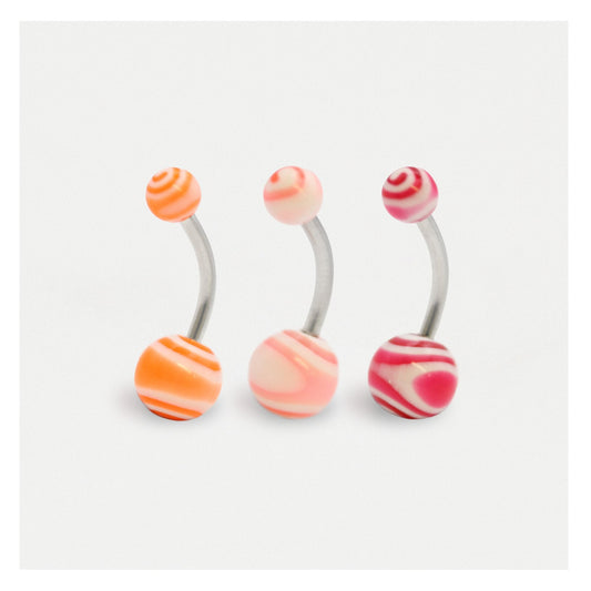 Sunset Swirls Belly Bar
