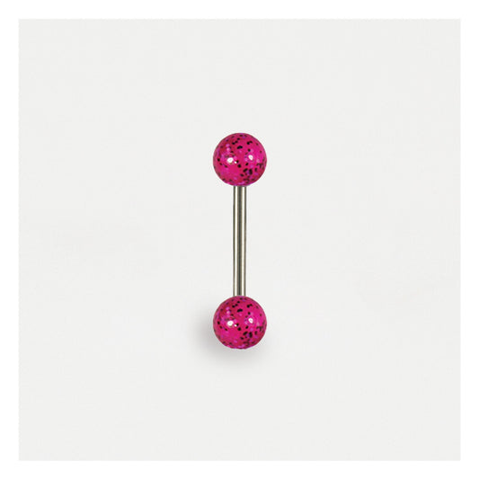 Glitter Straight Barbell