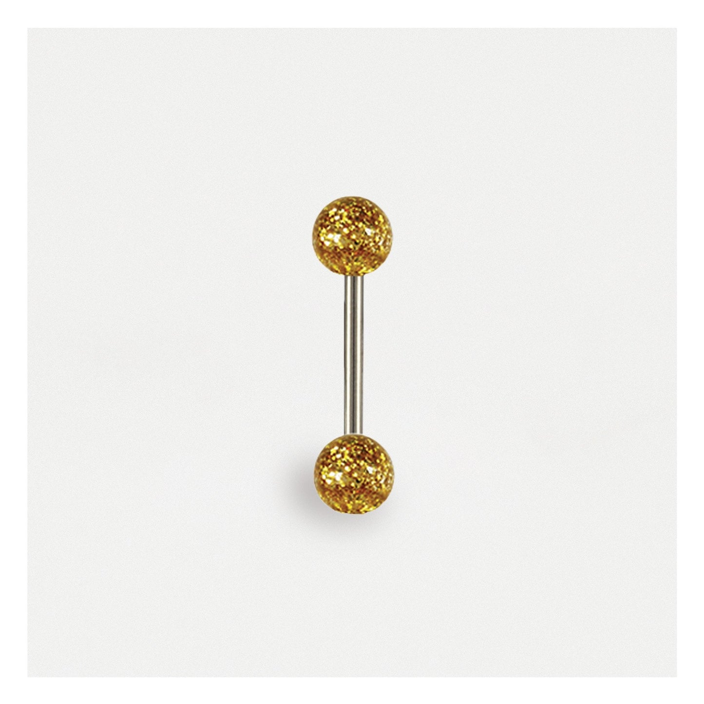 Glitter Straight Barbell