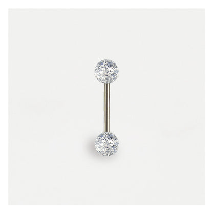 Glitter Straight Barbell