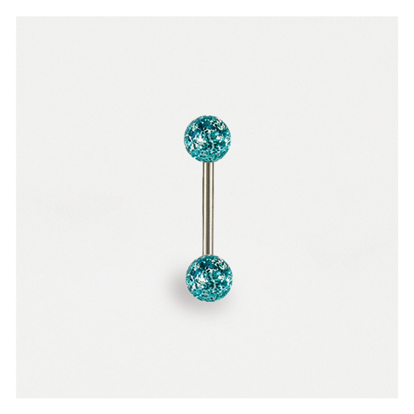 Glitter Straight Barbell