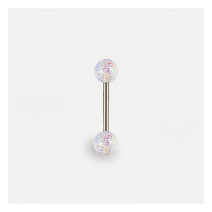 Glitter Straight Barbell