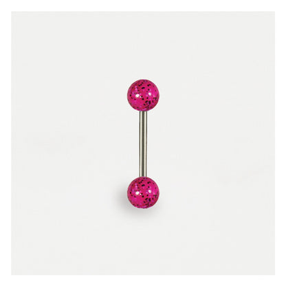 Glitter Straight Barbell