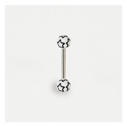Star Spangled Straight Barbell