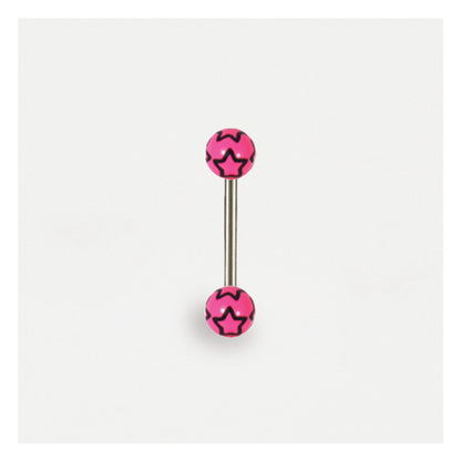 Star Spangled Straight Barbell