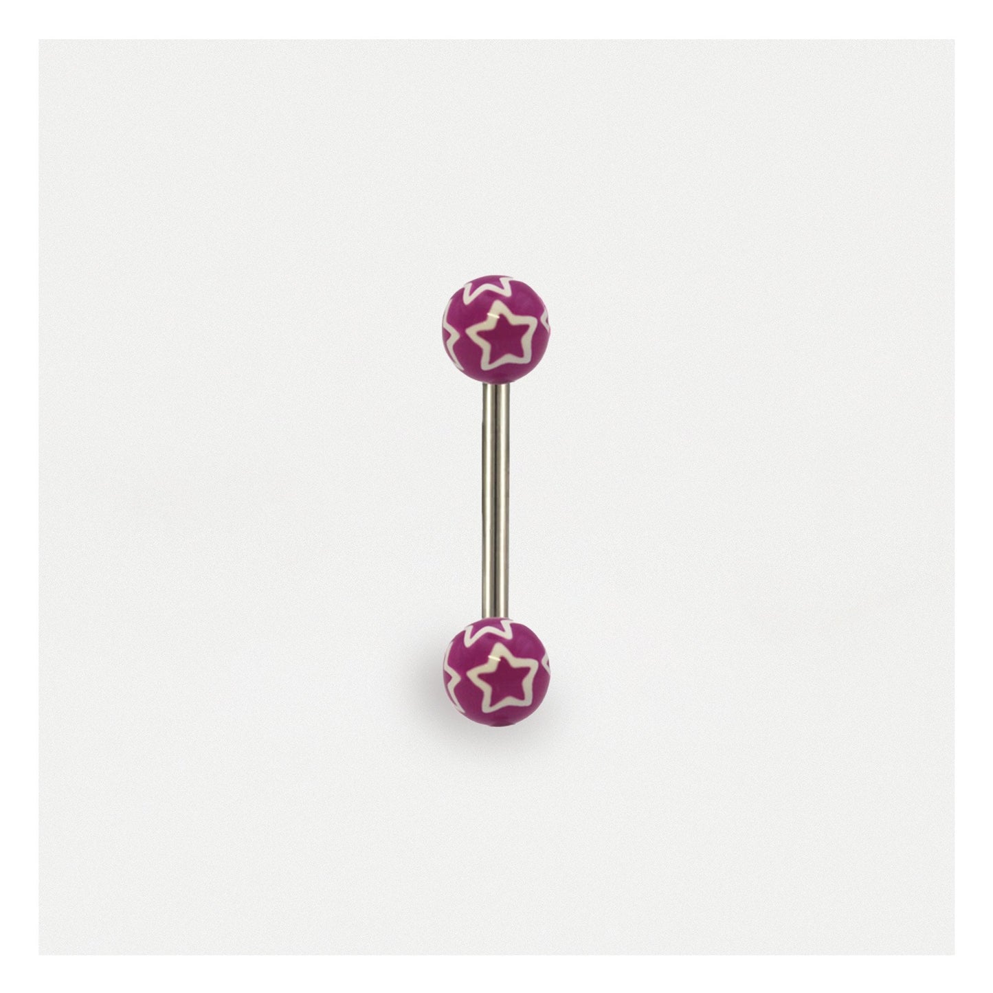 Star Spangled Straight Barbell