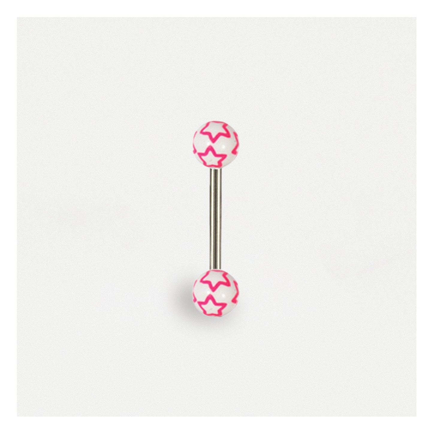Star Spangled Straight Barbell