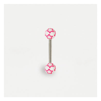 Star Spangled Straight Barbell
