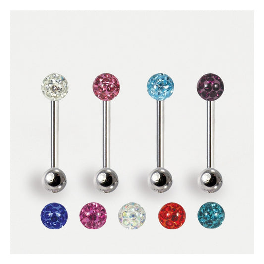 Steel Disco Straight Barbell
