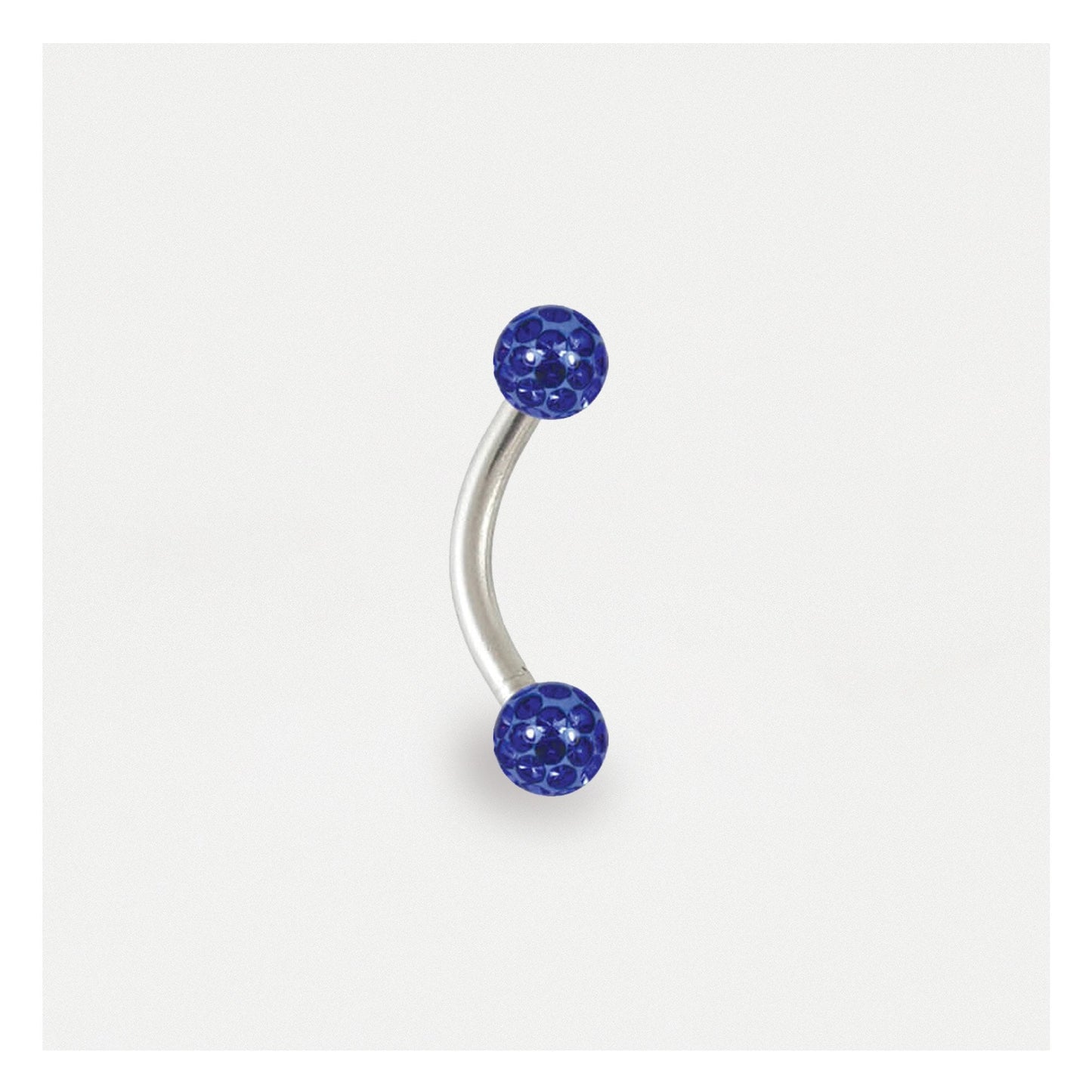 Steel Disco Curved Barbell - 1.2mm