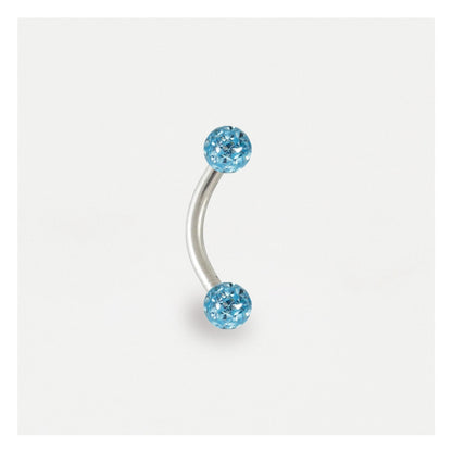 Steel Disco Curved Barbell - 1.2mm
