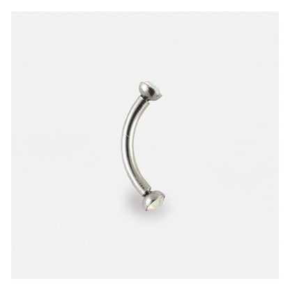 Steel Jewelled Curved Barbell - 1.2mm