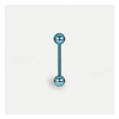 Anodised Titanium Straight Barbell - 1.2mm