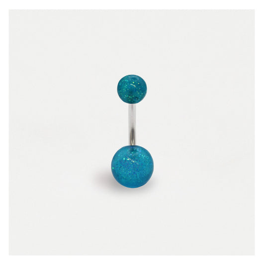 Acrylic Shimmer Belly Bar