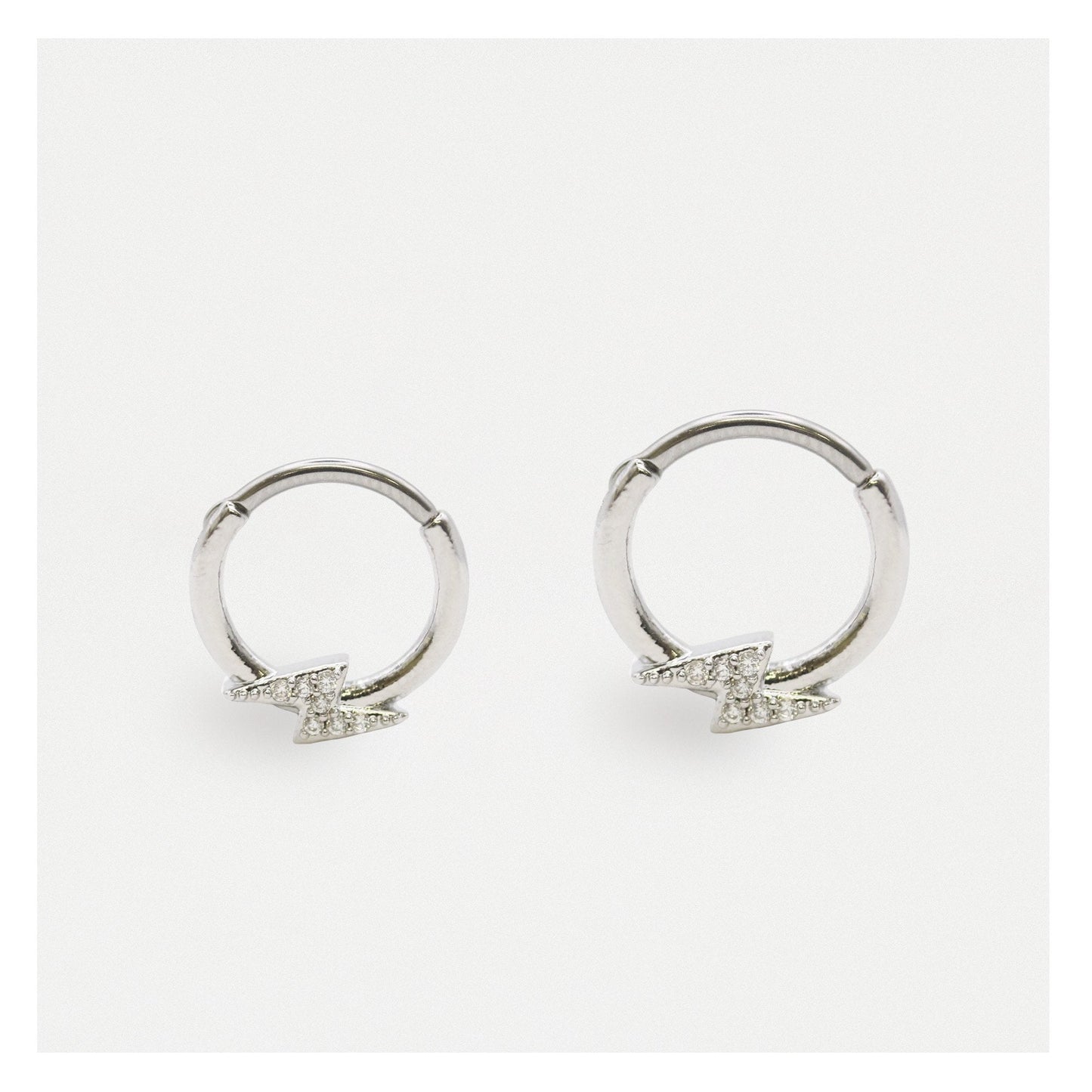 Steel Flash Fury Hinged Clicker Ring - 1.2mm