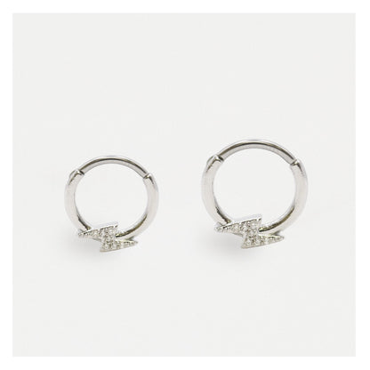 Steel Flash Fury Hinged Clicker Ring - 1.2mm