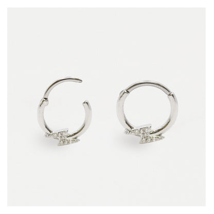 Steel Flash Fury Hinged Clicker Ring - 1.2mm
