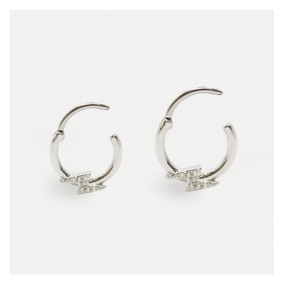 Steel Flash Fury Hinged Clicker Ring - 1.2mm