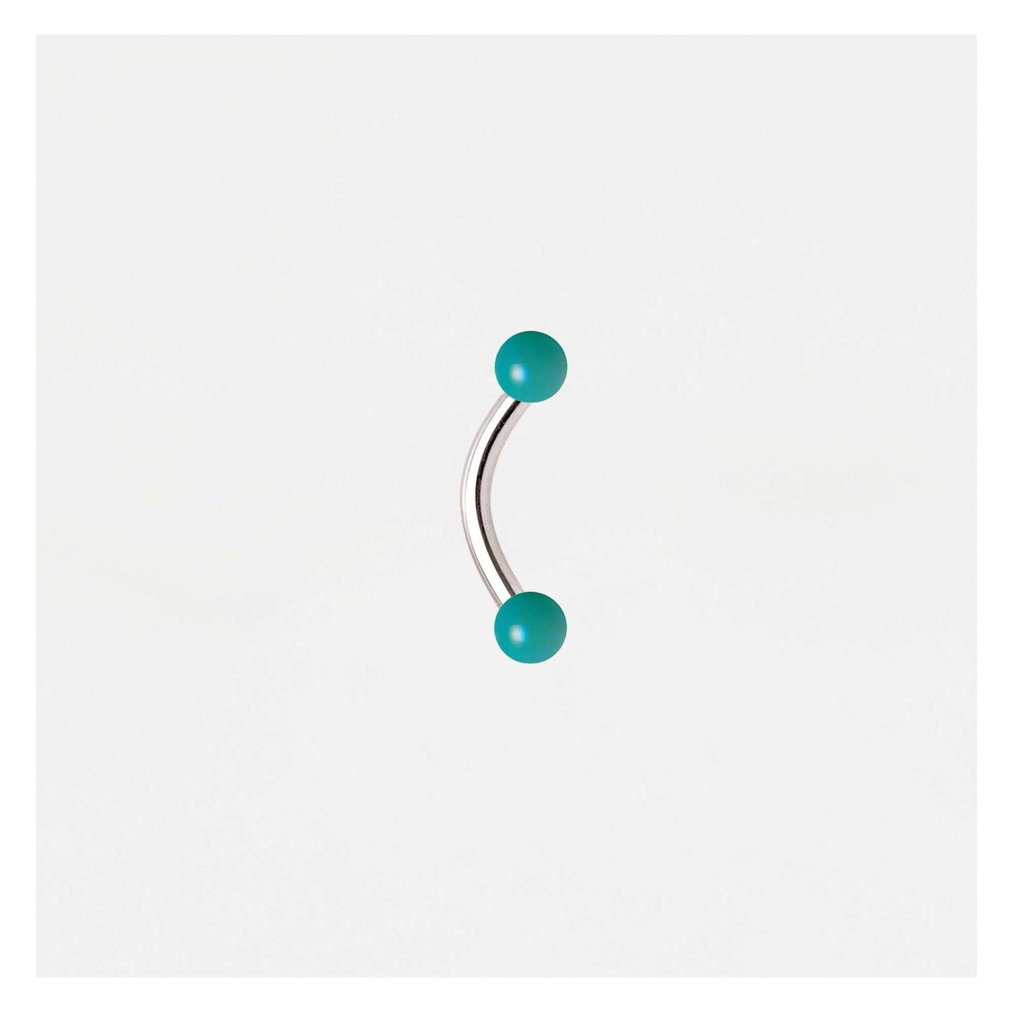 Acrylic Curved Eyebrow Bar - 1.2mm