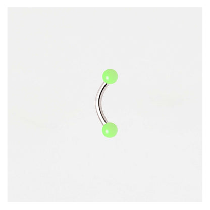 Acrylic Curved Eyebrow Bar - 1.2mm