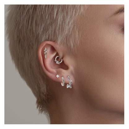Steel Dangley Petal labret
