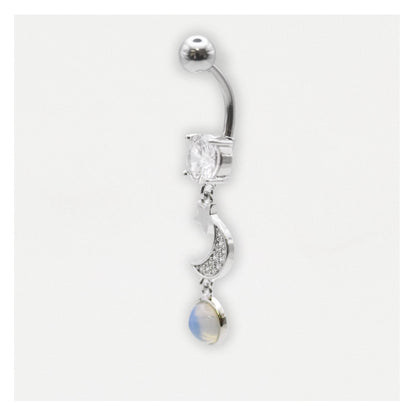 Steel Moon Goddess Belly Bar