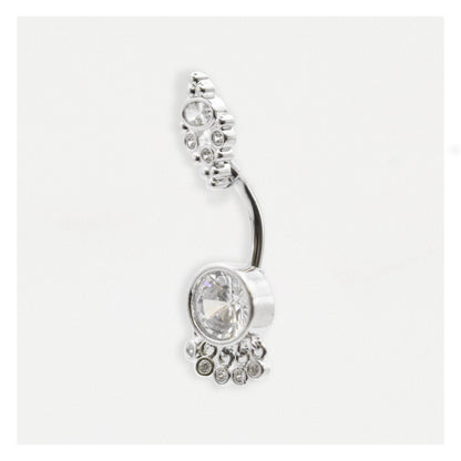 Steel Noura Navel Bar