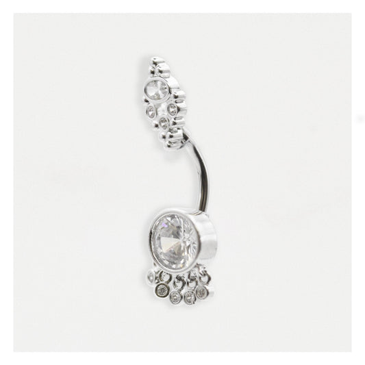 Steel Noura Navel Bar