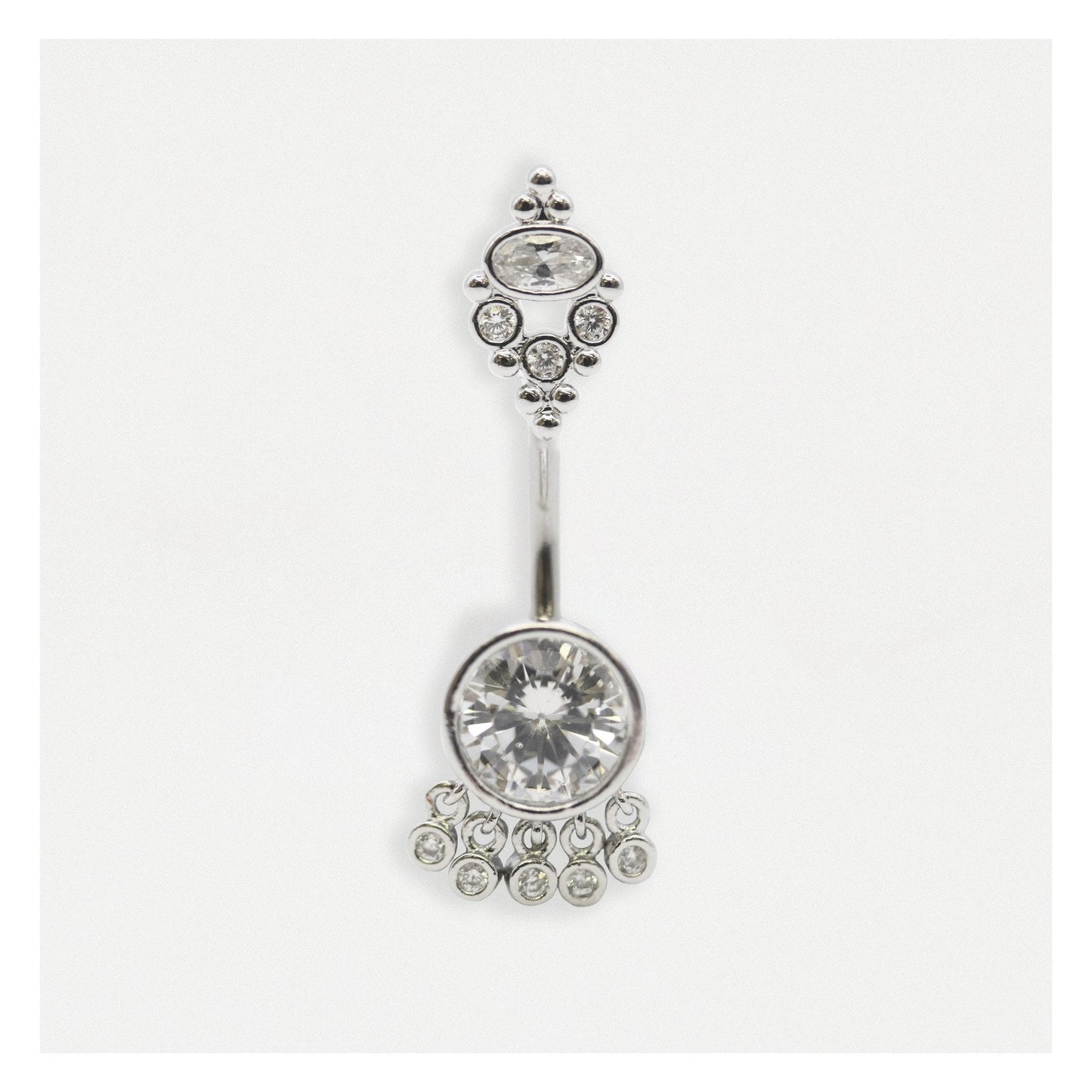 Steel Noura Navel Bar